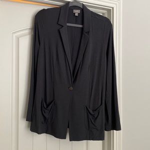 Cute J.Jill like new charcoal oversized blazer !